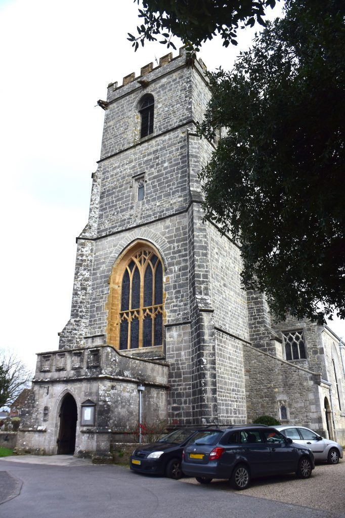 Wareham, the Purbecks, Dorset. Lady St Mary's church. There would have been a church here at the time of King Alfred the Great.