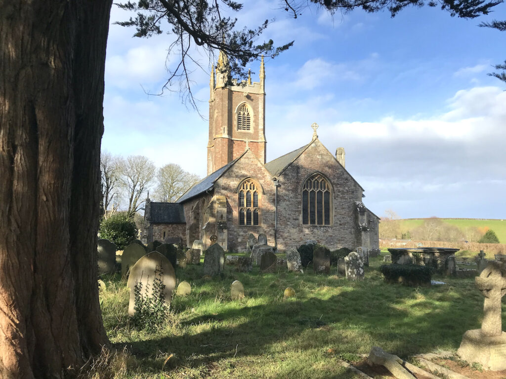 Carhampton, Somerset. The church of St John the Baptist