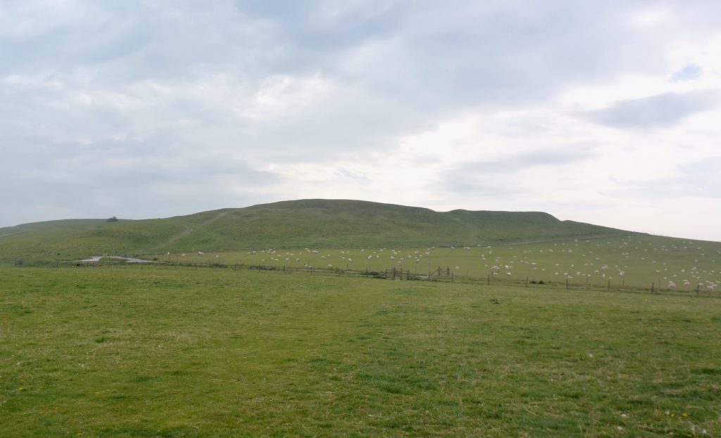 Uffington Fort, Oxfordshire, looking south